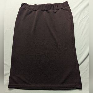 Black skirt XL